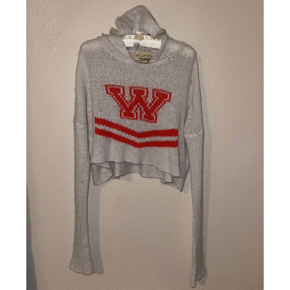 S- Wildfox crop sweater